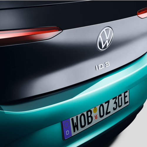 ID3 Rear bumper protector, transparent