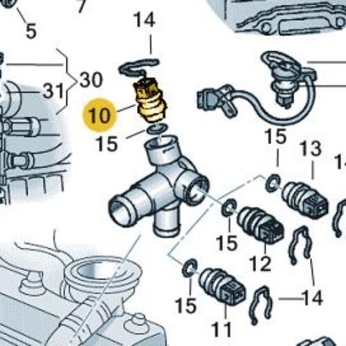 Temperature Sensor – 059 919 501 A