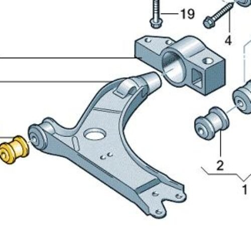 Front Wishbone Pin Bush – 1K0 407 182 F