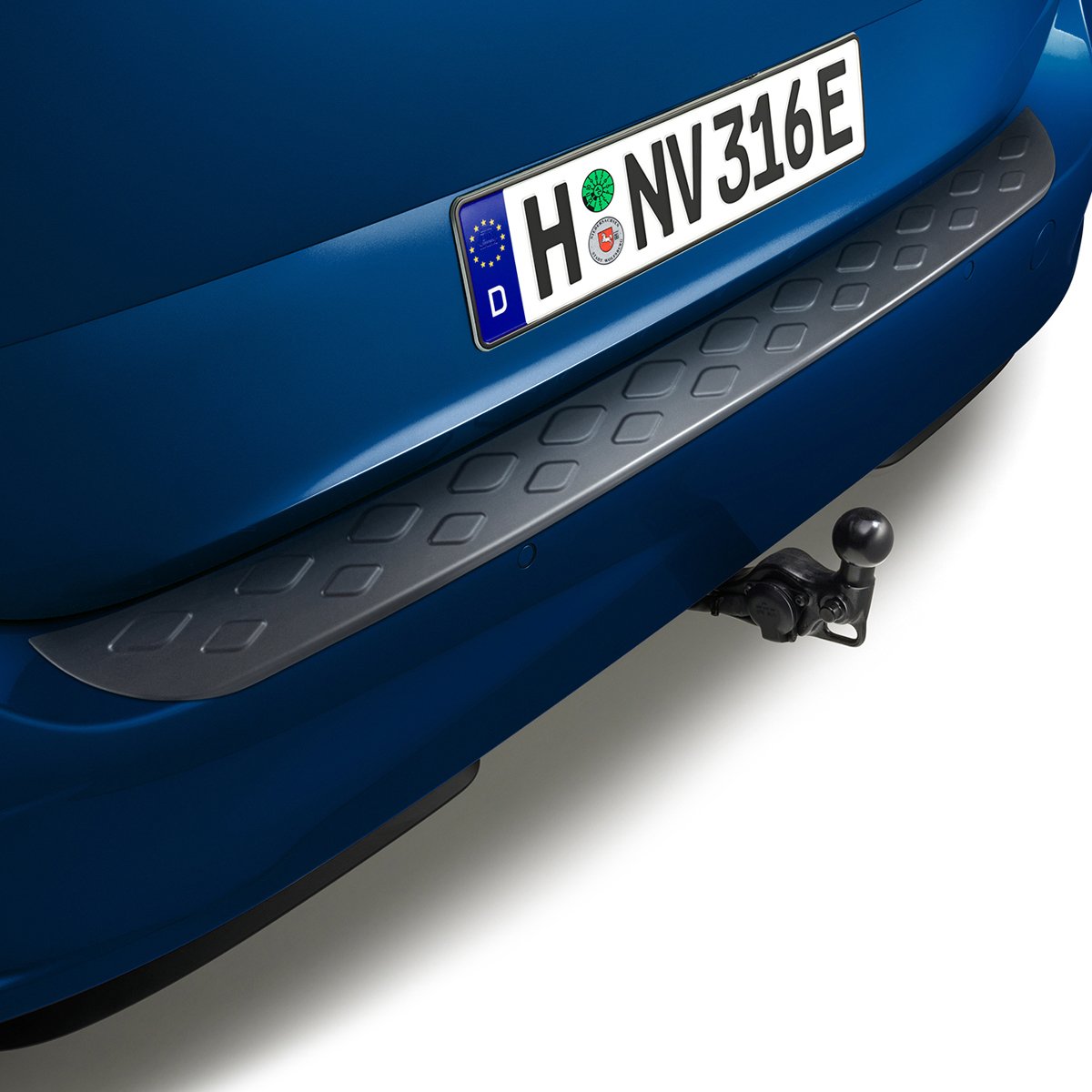 ID.Buzz – Rear Bumper Protector Black, for vehicles with painted bumper