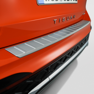 Tiguan [571] – Rear Bumper Protector Stainless Steel Look