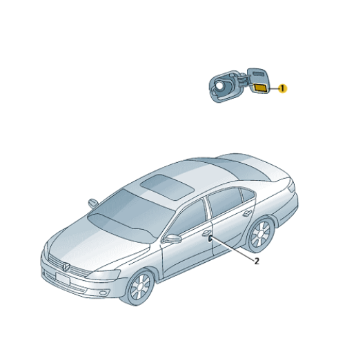 Data Sticker for Tyre Pressures – 5C0 010 000 CM