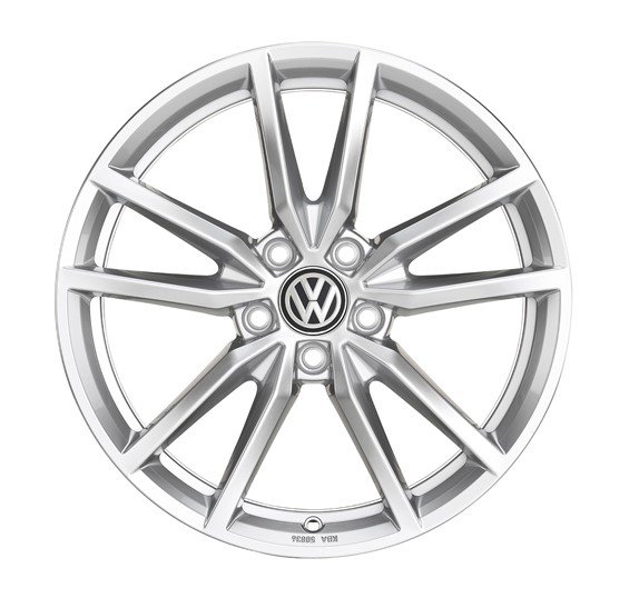 18″ Pretoria alloy wheel Set – Sterling Silver
