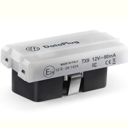 Volkswagen DataPlug V2.1 for app usage on a smartphone
