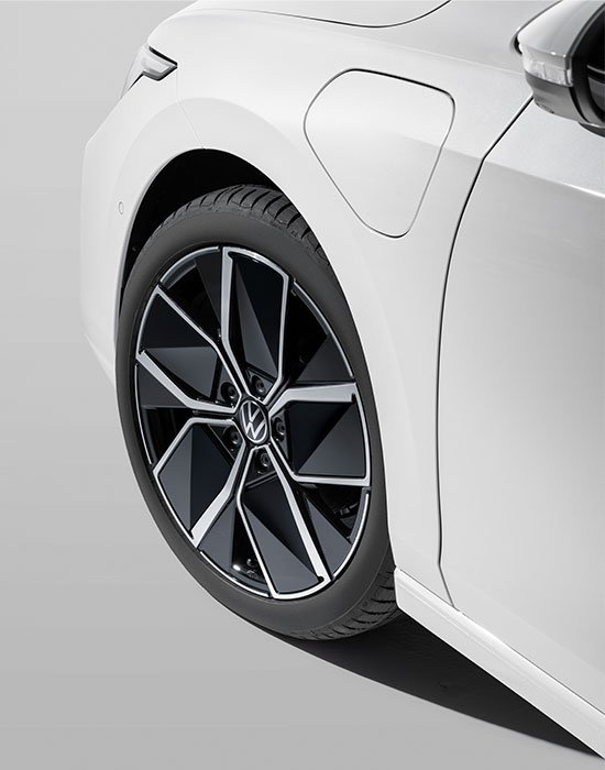 ‘LEEDS’ Alloy Wheel Design Inserts – High Gloss Black – 5H0 071 214 D